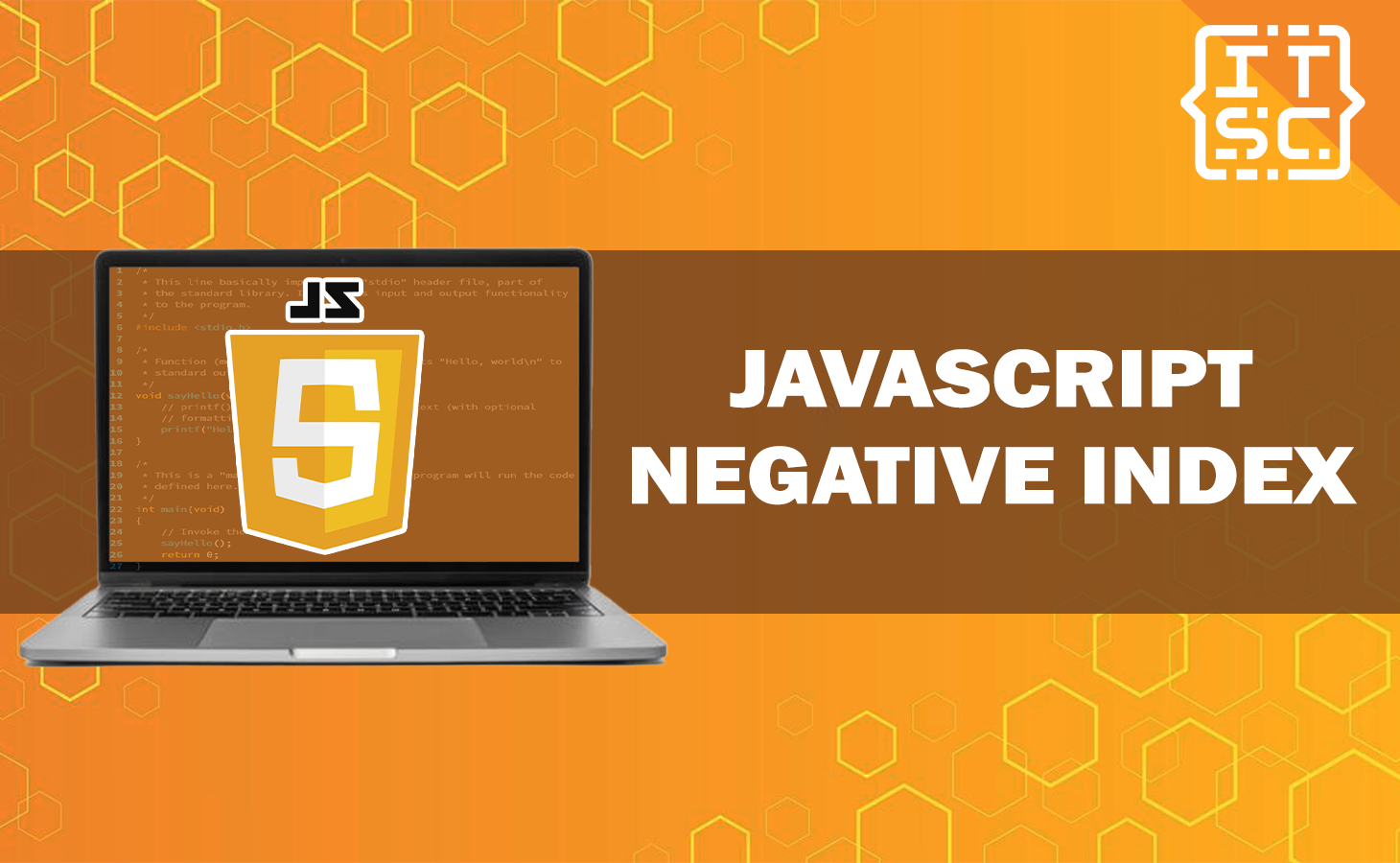 javascript negative index