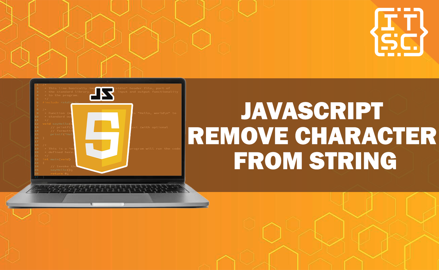 javascript remove character from string