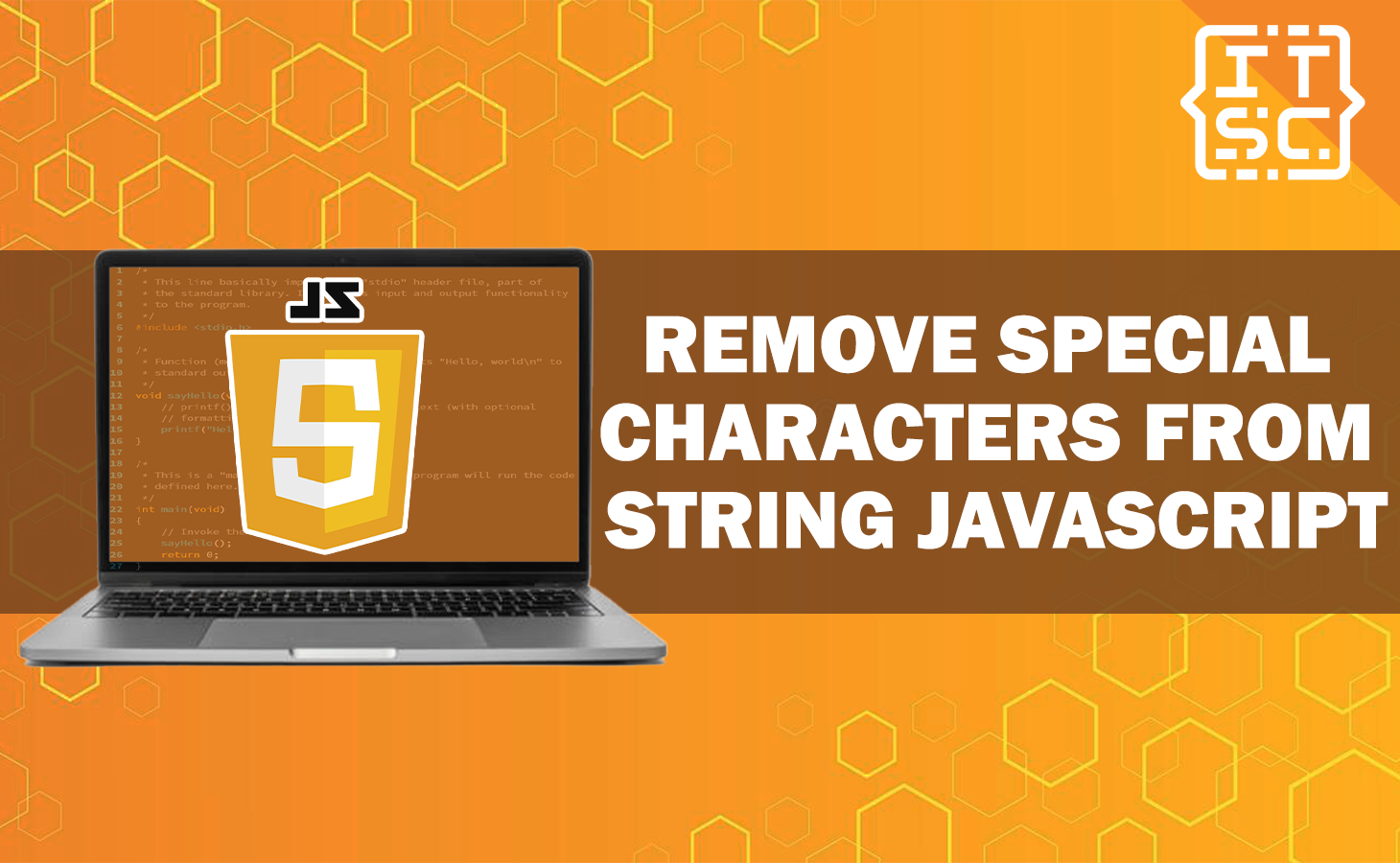 remove special characters from string javascript