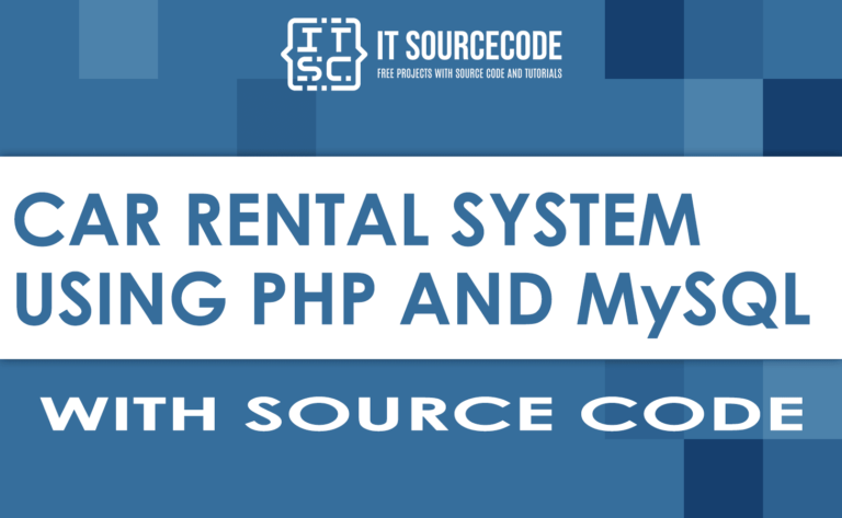 Car Rental system source code free download