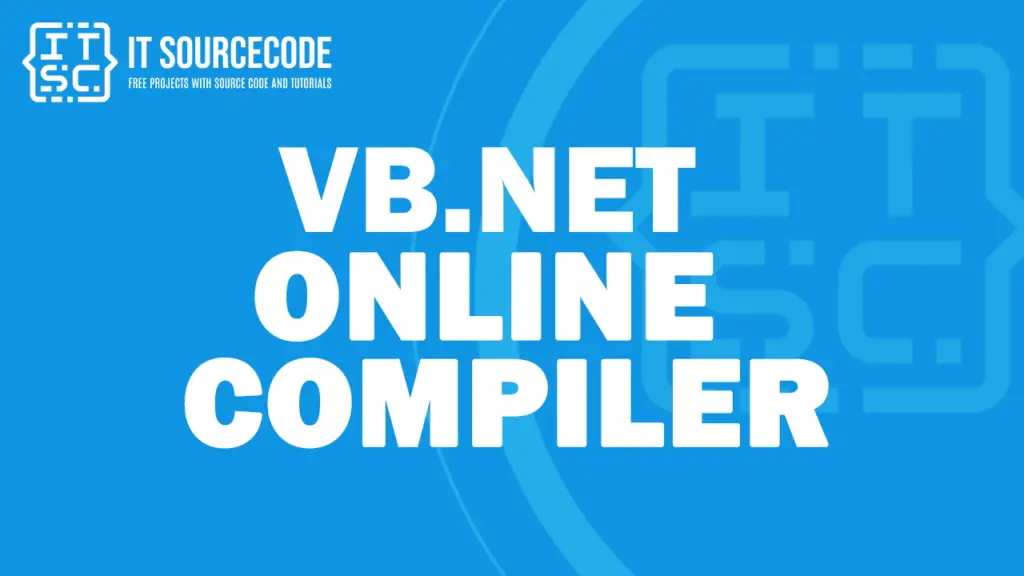 VB.Net Online Compiler and IDE