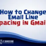 how to change line spacing in gmail