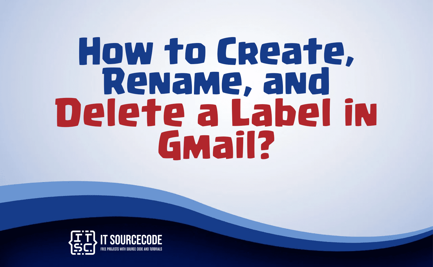 how to rename a label in gmail