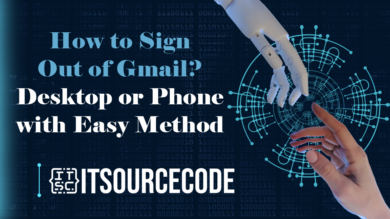 how to sign out of gmail