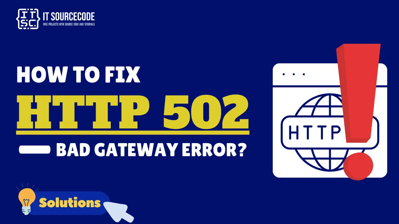HTTP Error 502 Bad Gateway