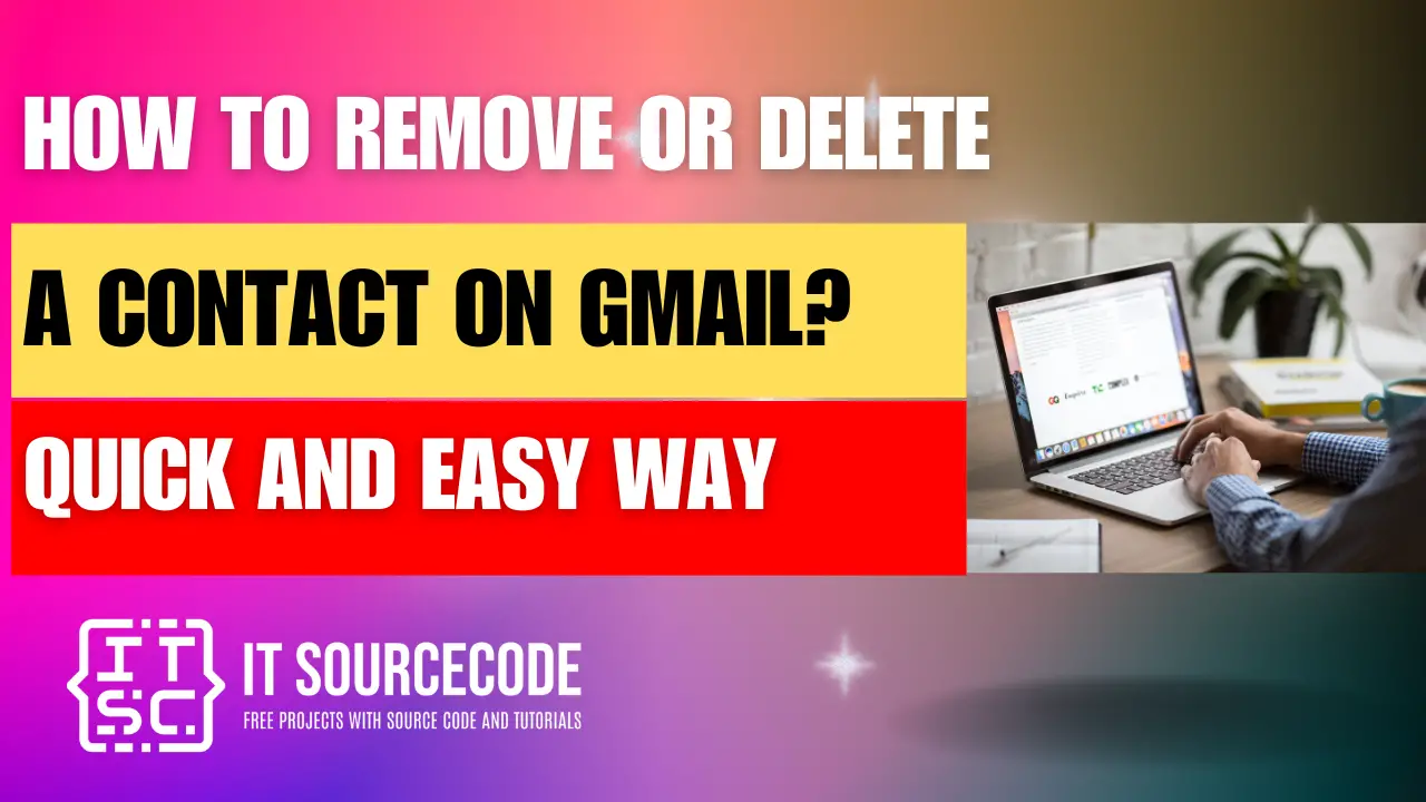 how to delete a contact on gmail