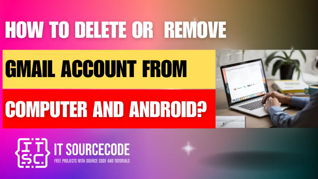 how to remove gmail account from computer
