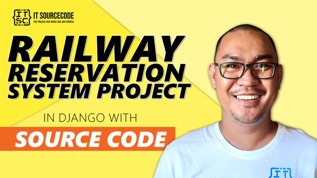 Railway Reservation System Project in Django with Source Code