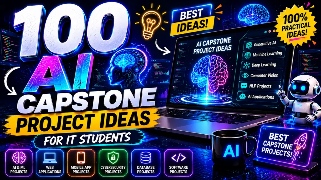 100 AI Capstone Project Ideas for IT Students (2026)