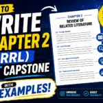 How to Write Chapter 2 (RRL) for IT Capstone — With Examples