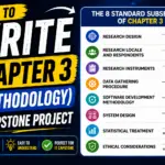How to Write Chapter 3 (Methodology) for Capstone Project