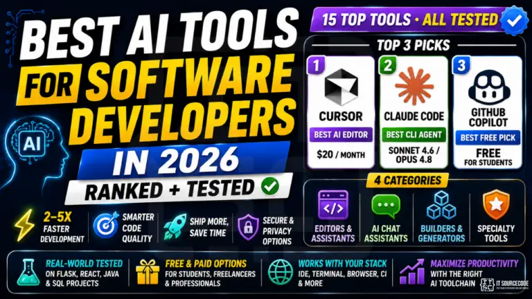 Best AI Tools for Software Developers in 2026 (Ranked Tested)