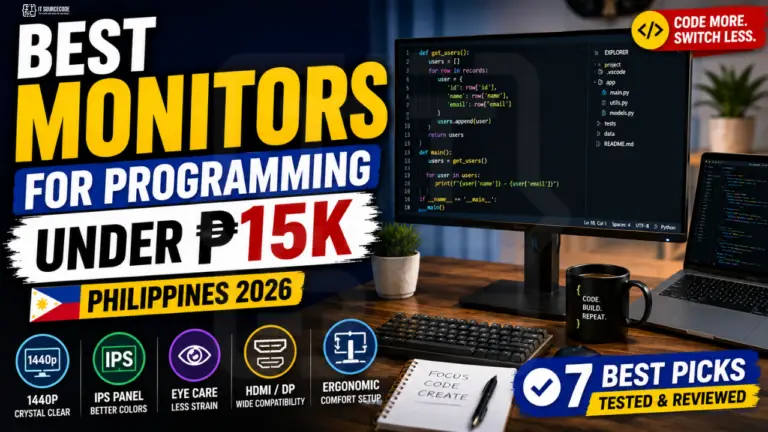 Best Monitors for Programming Under ₱15K (Philippines 2026)