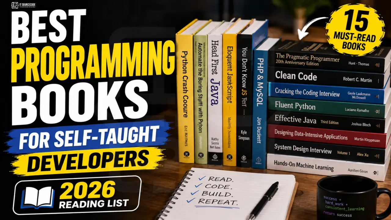 Best Programming Books for Self-Taught Developers · 2026 Reading List