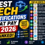 Best Tech Certifications That Pay in 2026 (Ranked)