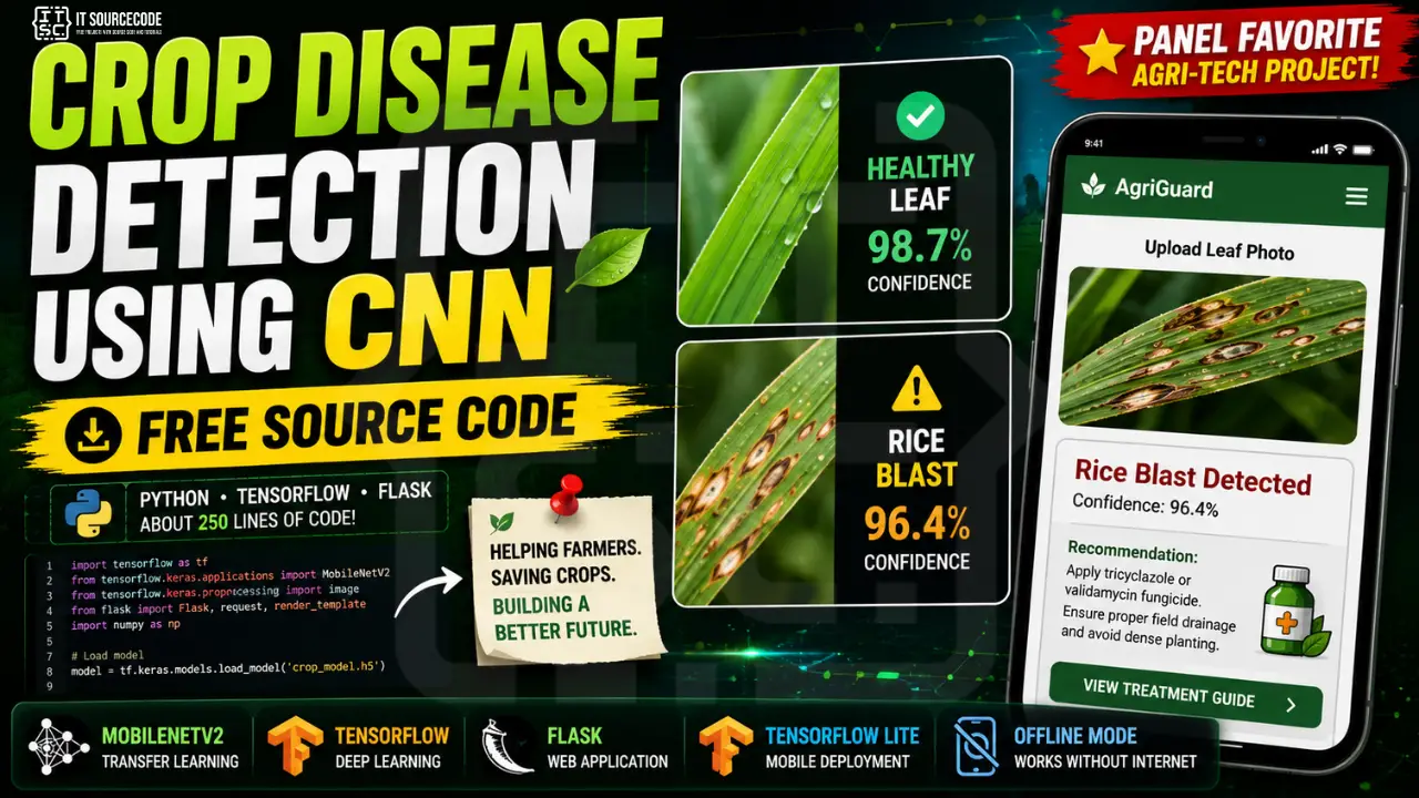 Crop disease detection capstone project with CNN in Python
