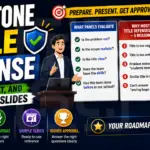 Capstone Title Defense — Tips, Format, and Sample Slides