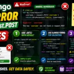 Django KeyError on request.POST 3 Fixes (2026)