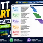 Gantt Chart for Capstone Project (Free Template + Examples)