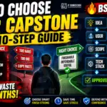How to Choose Your Capstone Project (10 Step Decision Guide for BSIT 2026)