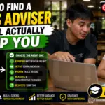 How to Find a Thesis Adviser Who’ll Actually Help You (BSIT Guide 2026)