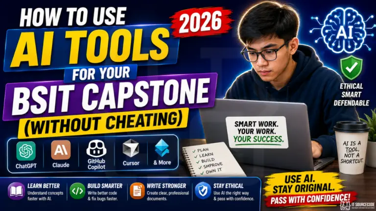 How to Use AI Tools for Your BSIT Capstone (Without Cheating), 2026