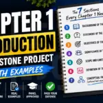 How to Write Chapter 1 for Capstone Project