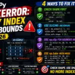 NumPy IndexError Array Index Out of Bounds (2026)