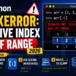 Python IndexError Negative Index Out of Range (2026)