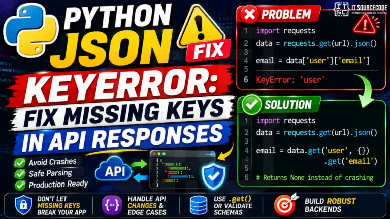 Python JSON KeyError Fix Missing Keys in API Responses (2026)
