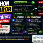 Python KeyError with defaultdict Why It Still Happens (2026)