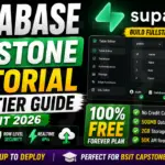 Supabase Capstone Tutorial Free Tier Guide (BSIT 2026)
