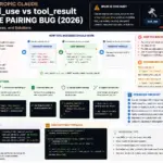 Anthropic Claude tool_use vs tool_result Message Pairing Bug (2026)