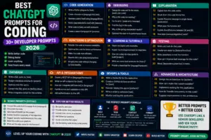 Best ChatGPT Prompts for Coding (30+ Developer Prompts 2026)