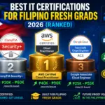Best IT Certifications for Filipino Fresh Grads 2026 (Ranked)