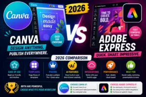 Canva vs Adobe Express (2026 Comparison) (43c)