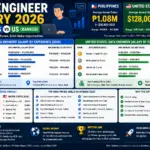 Data Engineer Salary Philippines vs US 2026 (Ranked)