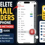 Delete Gmail Folders on iPhone (Labels Method 2026)