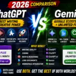 Gemini vs ChatGPT (2026 Feature Pricing Comparison)