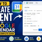 How to Create Event in Google Calendar (2026 Complete Guide)