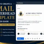 How to Create a Gmail Letterhead Template (2026 Guide)