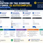 How to Mention or Tag Someone in Gmail (@ Autocomplete 2026)