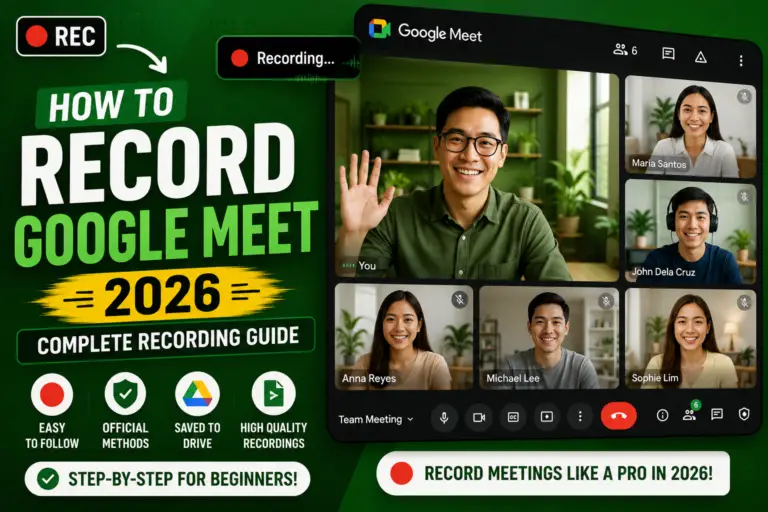 How to Record Google Meet (2026 Complete Recording Guide)