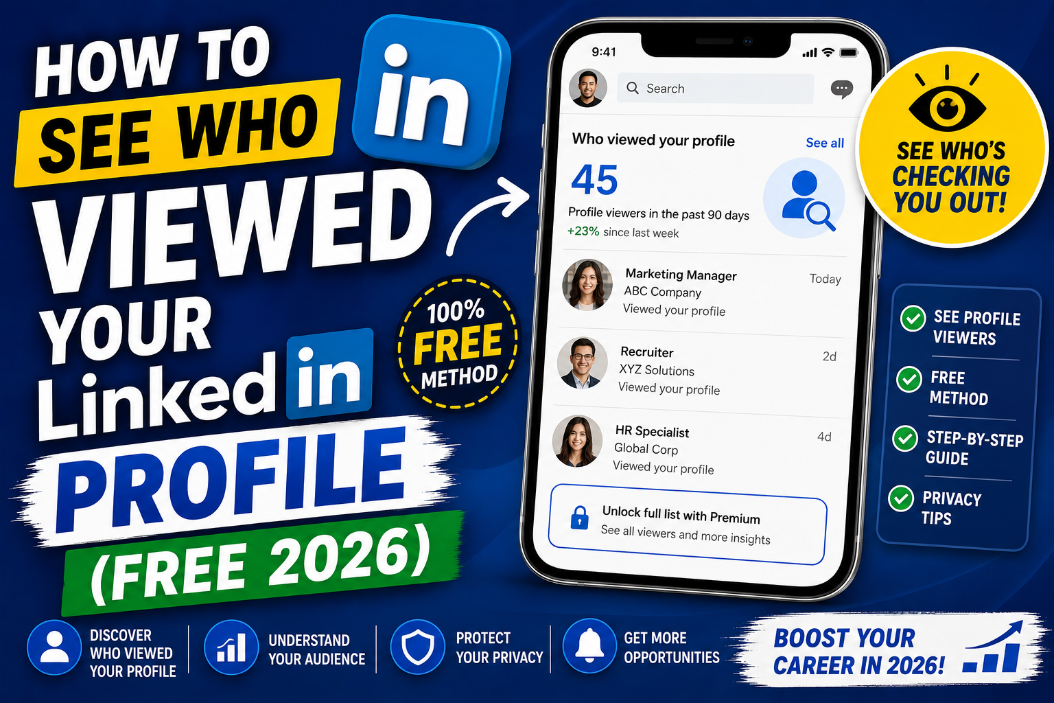 How to See Who Viewed Your LinkedIn Profile (Free 2026)