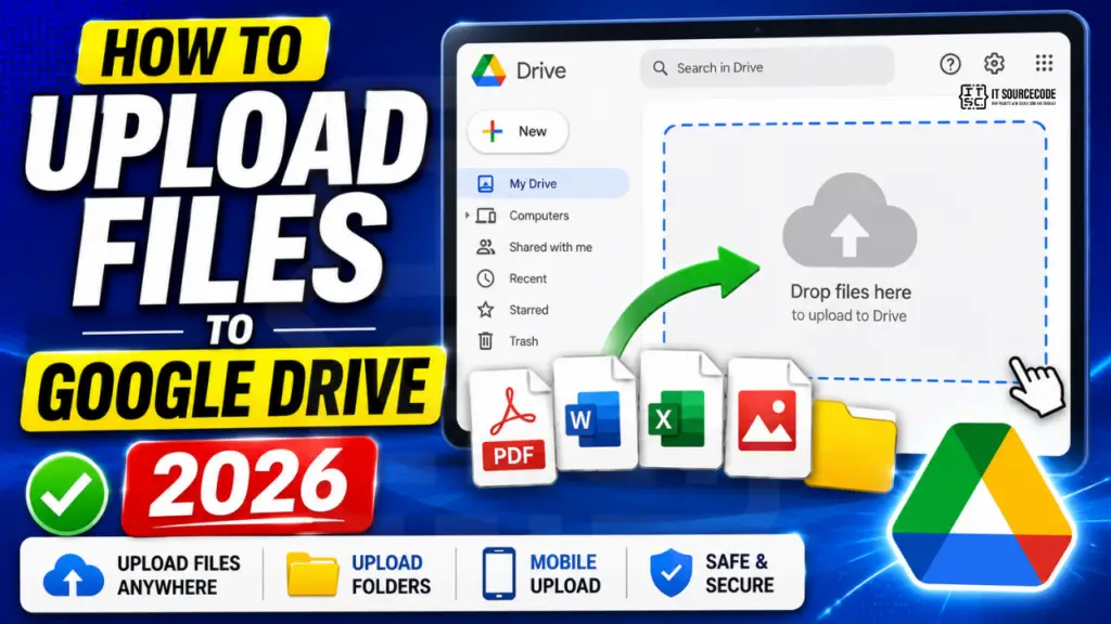 How to Upload Files to Google Drive (2026)