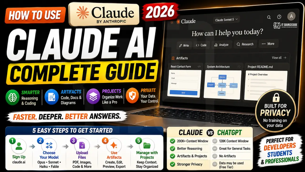 How To Use Claude AI Anthropic Complete Guide 2026 How To Use Claude AI Anthropic Complete Guide 2026