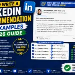 How to Write a LinkedIn Recommendation (10 Examples 2026)
