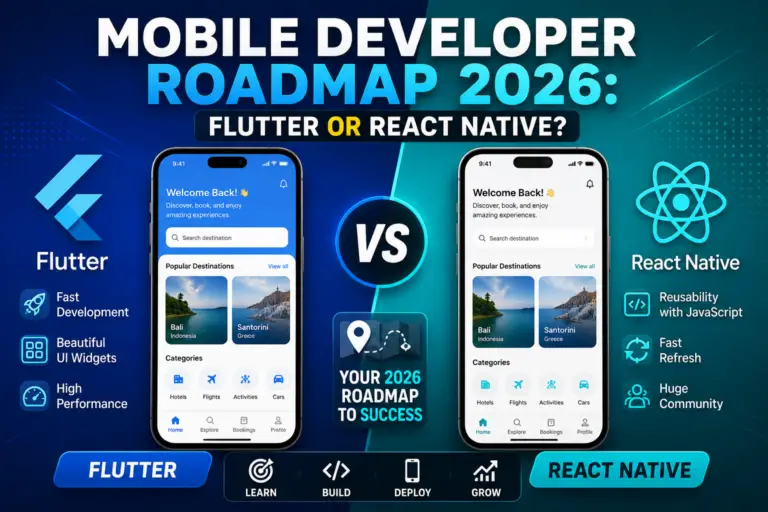 Mobile Developer Roadmap 2026: Flutter or React Native?