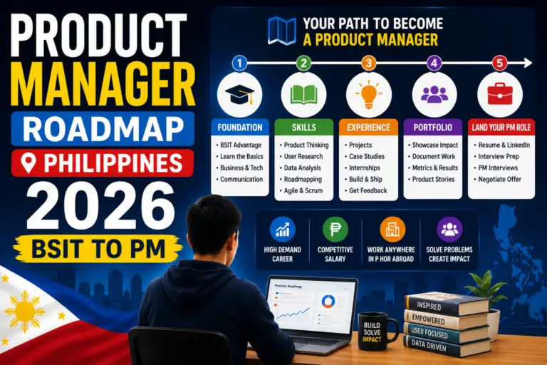 Product Manager Roadmap Philippines 2026 (BSIT to PM)