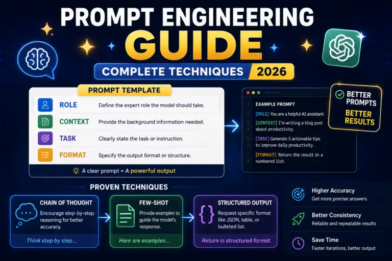 Prompt Engineering Guide (Complete Techniques 2026)